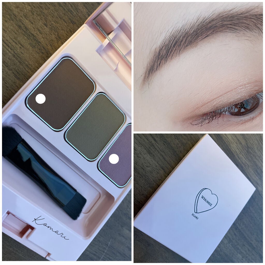 フーミー アイブロウパウダー/WHOMEE/パウダーアイブロウを使ったクチコミ(4枚目)