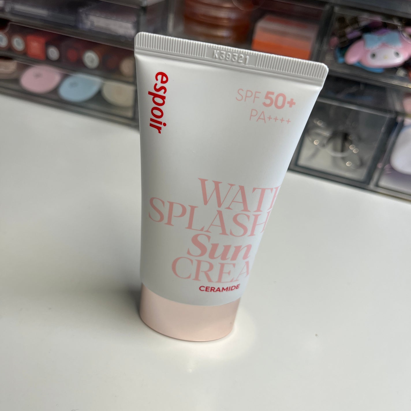 ウォータースプラッシュサンクリーム セラミド/espoir/日焼け止めクリームを使ったクチコミ(1枚目)