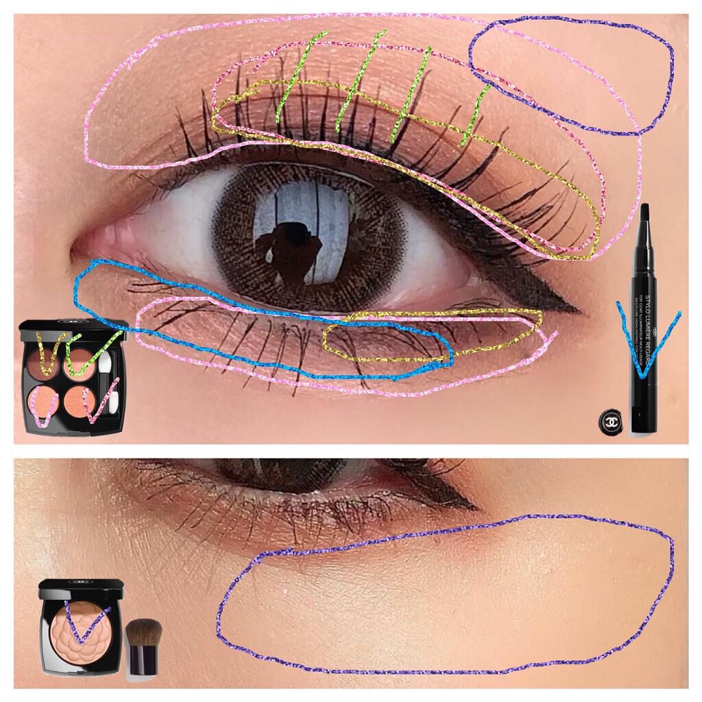 レ キャトル オンブル/CHANEL/アイシャドウパレットを使ったクチコミ(7枚目)