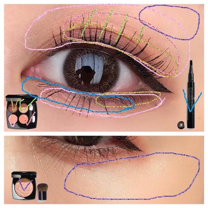 レ キャトル オンブル/CHANEL/アイシャドウパレットを使ったクチコミ(7枚目)