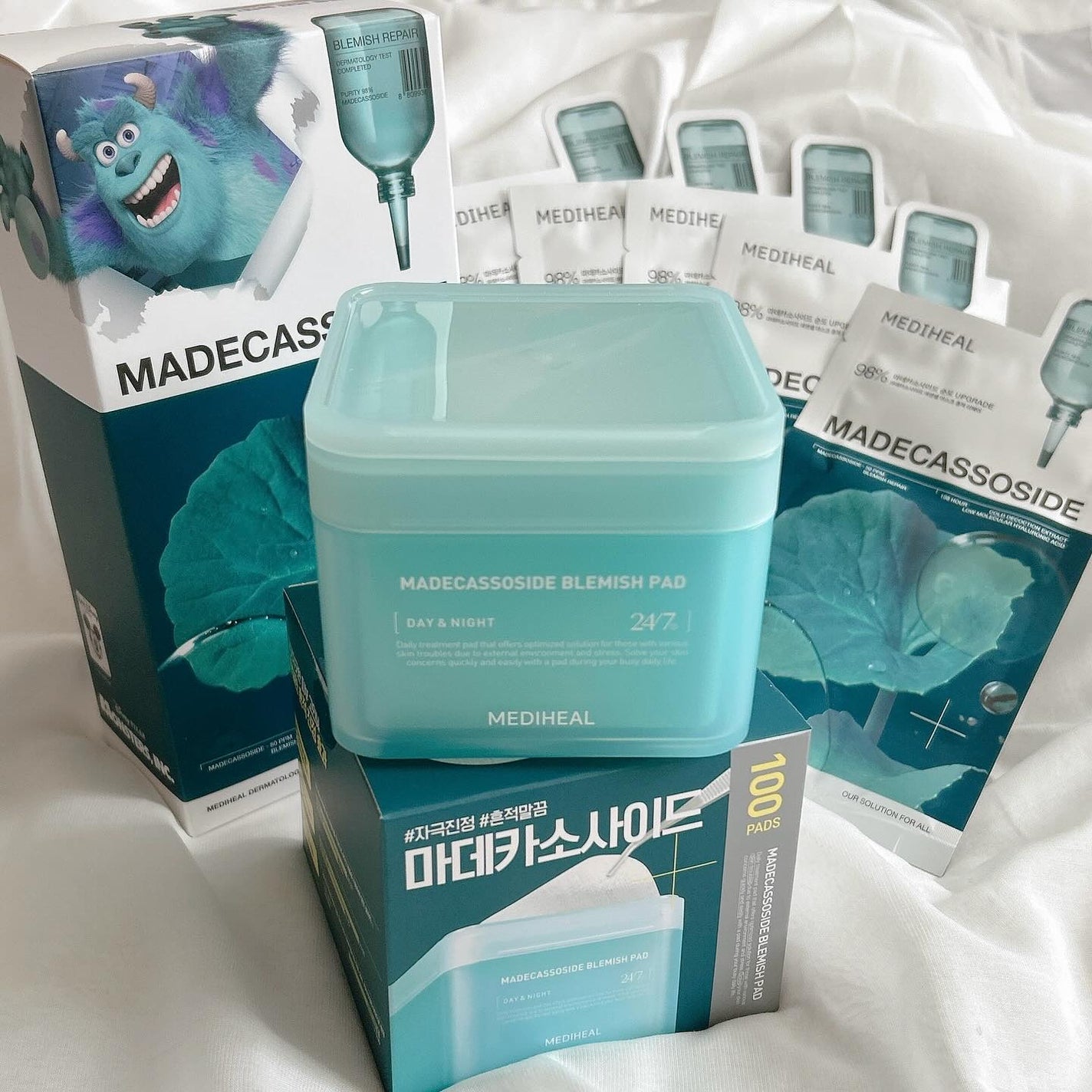 マデカソサイド ブレミッシュパッド/MEDIHEAL/トナーパッドを使ったクチコミ(1枚目)