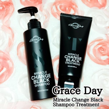 Grace Day Miracle Change Black Treatment/Witch's Pouch/ヘアカラーを使ったクチコミ（1枚目）