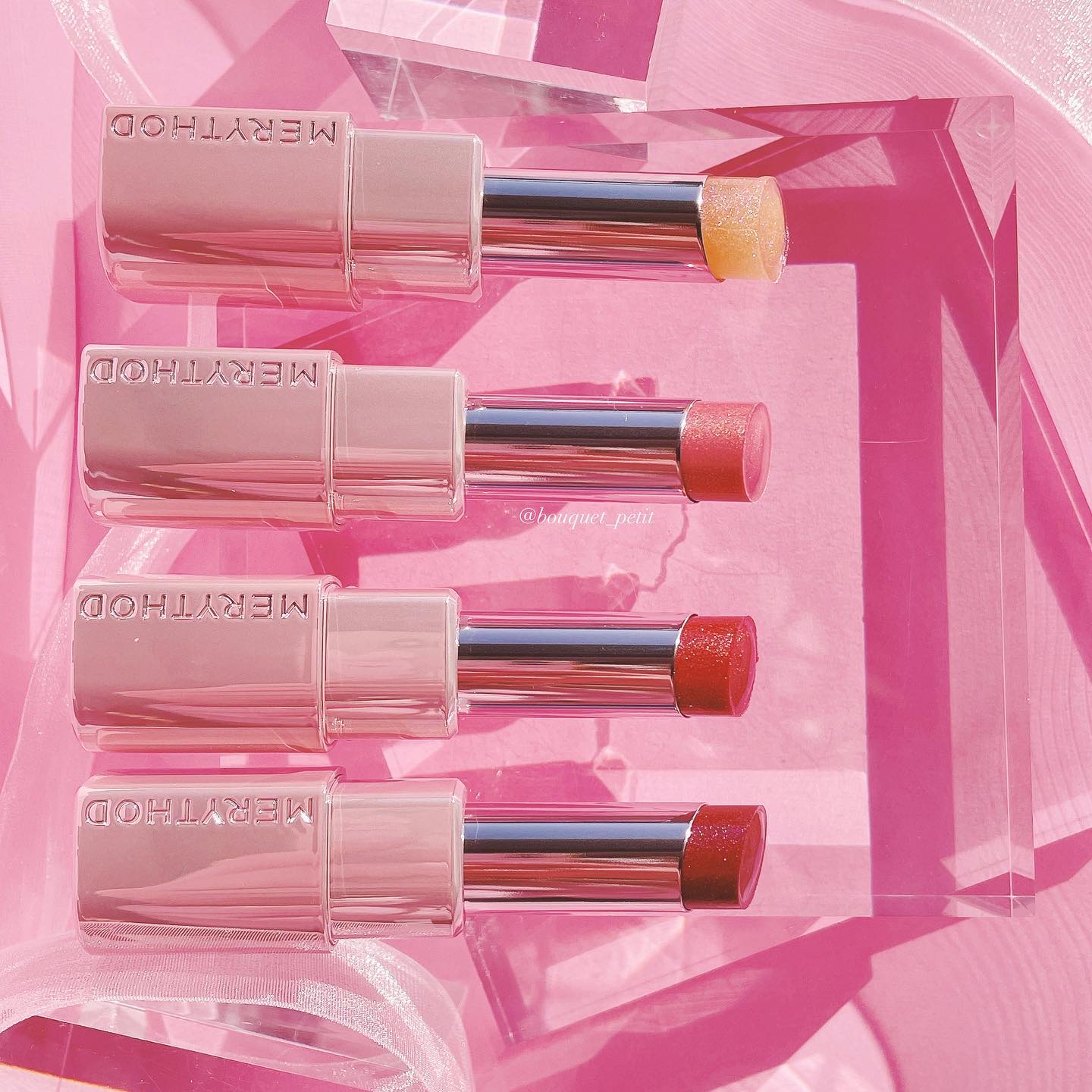 オーロラパールリップスティック/MERYTHOD/口紅を使ったクチコミ（3枚目）