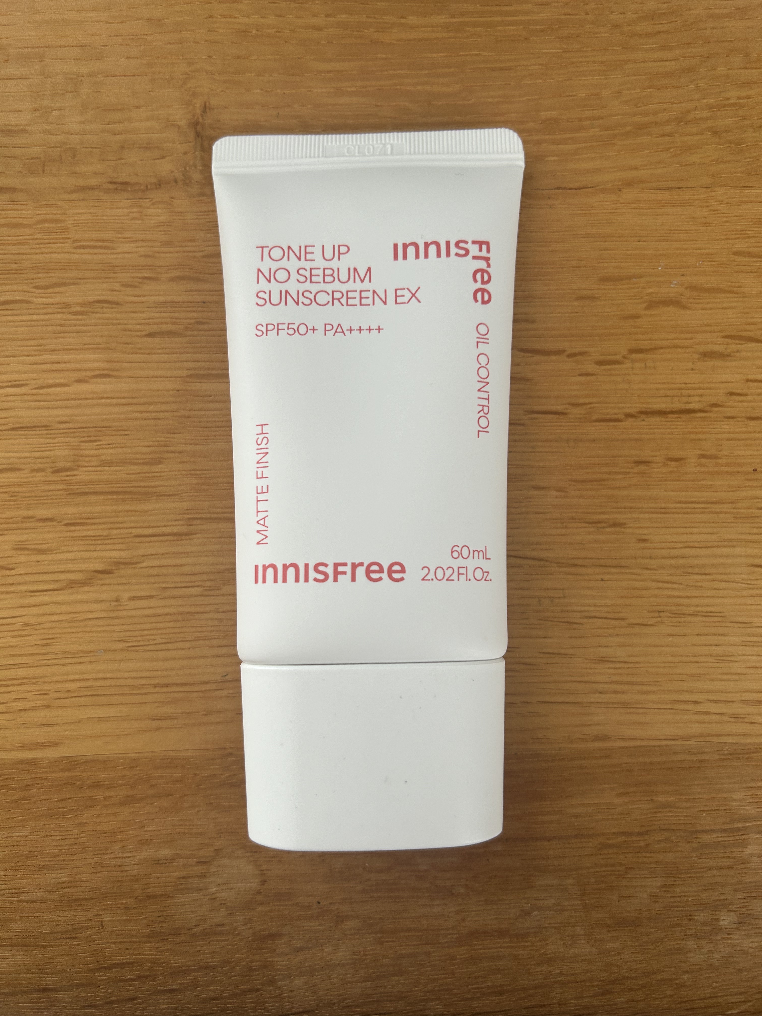 innisfree トーンアップ ノーセバム サンスクリーン SPF50+ PA++++のクチコミ「【使った商品】
innisfreeトーンアップ ノーセバム サンスクリーン SPF50+ PA.....」（1枚目）