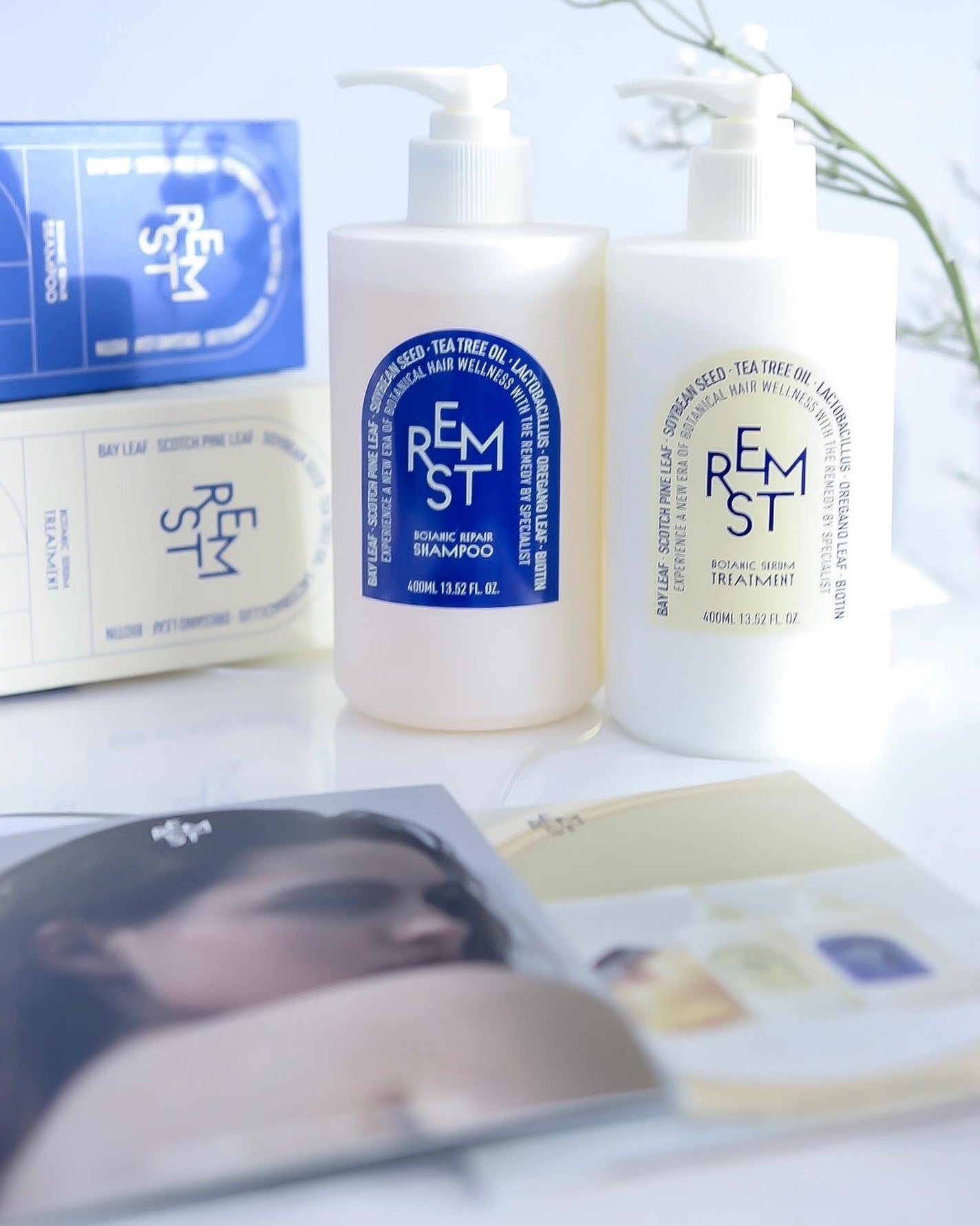 レムストボタニックリペアシャンプー/セラムトリートメント/REMST/市販シャンプーを使ったクチコミ(9枚目)