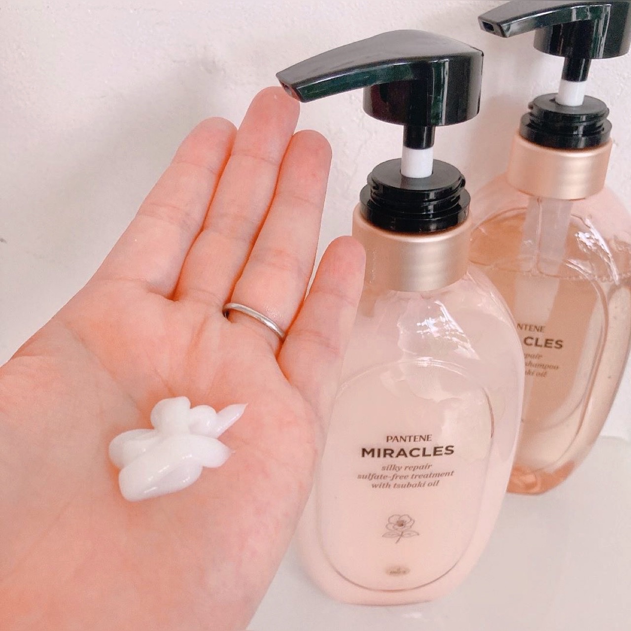 ミラクルズ サルフェート無添加&ジェントルリペア ボンドリペア シャンプー/トリートメント/パンテーン/市販シャンプーを使ったクチコミ（3枚目）