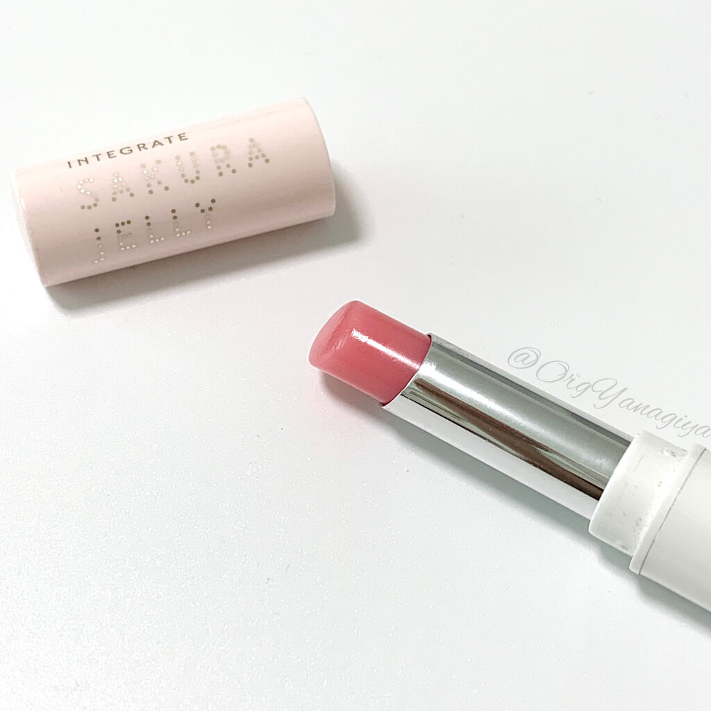 サクラジェリーエッセンス/インテグレート/リップクリームを使ったクチコミ（3枚目）