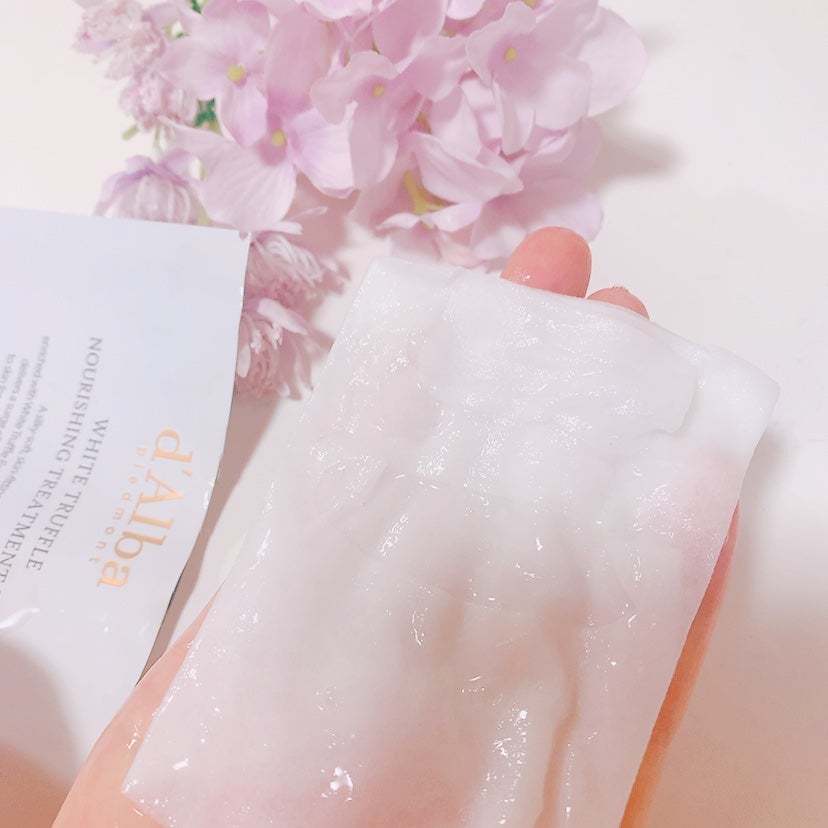 ホワイトトリュフナリシングトリートメントマスク/ダルバ/シートマスク・パックを使ったクチコミ(3枚目)