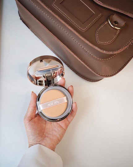 エッセンス カバー パクト モイスチャー/AGE20’s/リキッドファンデーションを使ったクチコミ(3枚目)