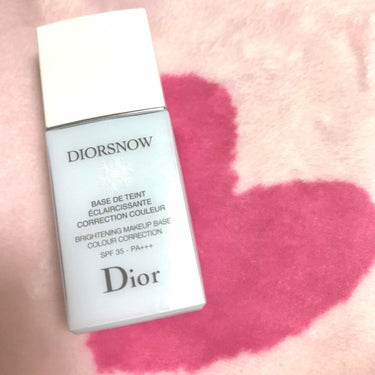 スノー メイクアップ ベース UV35 SPF35／PA+++/Dior/化粧下地を使ったクチコミ（1枚目）