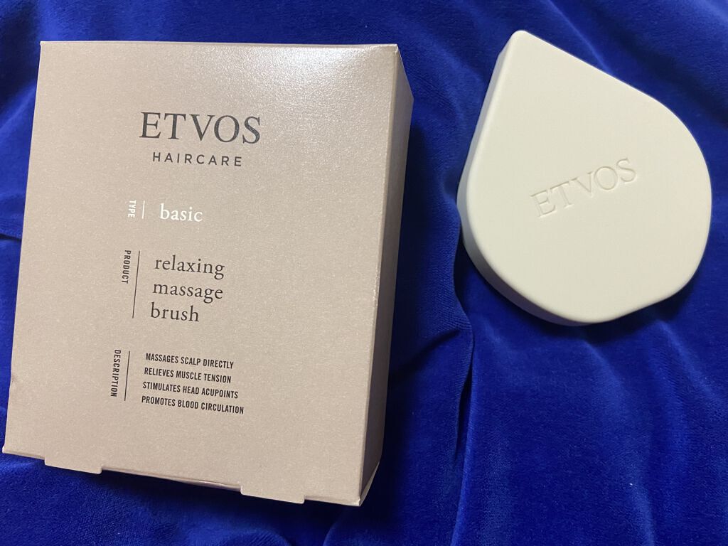 リラクシングマッサージブラシ/エトヴォス/スカルプブラシを使ったクチコミ（1枚目）