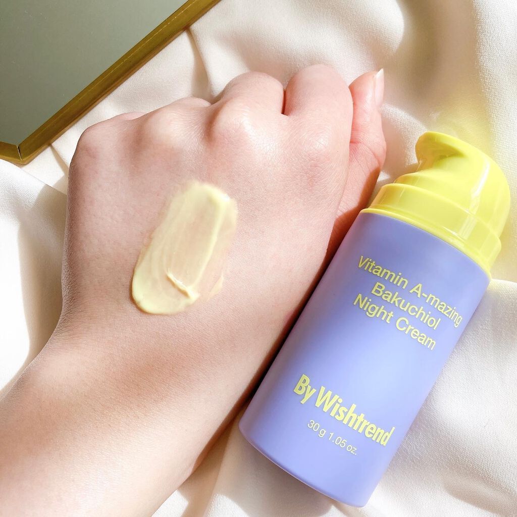 ビタミンA-mazingバクチオールナイトクリーム/By Wishtrend/フェイスクリームを使ったクチコミ(3枚目)