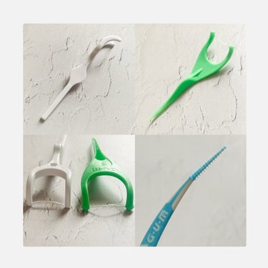 デンタルフロス＆ピックY字型/GUM/デンタルフロス・歯間ブラシを使ったクチコミ（3枚目）