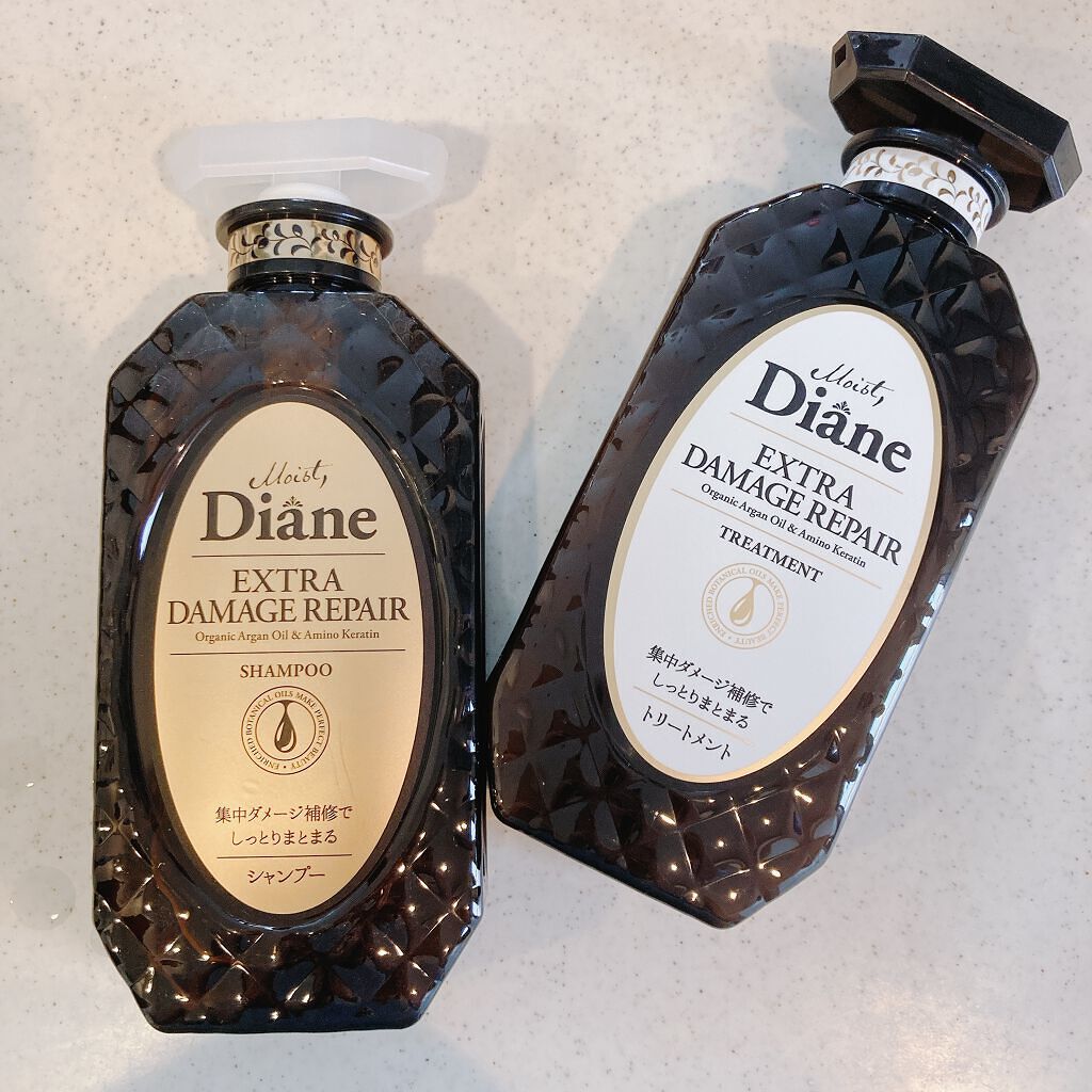 パーフェクトビューティ モイストダイアン エクストラダメージリペア シャンプー/トリートメント/ダイアン/市販シャンプーを使ったクチコミ（1枚目）