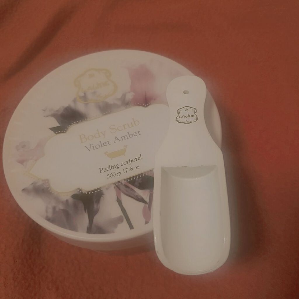 ボディスクラブ バイオレットアンバー/Laline/ボディスクラブを使ったクチコミ(1枚目)