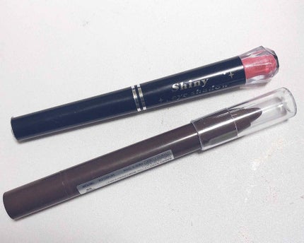 シャイニーアイシャドウ/DAISO/スティックアイシャドウを使ったクチコミ(1枚目)