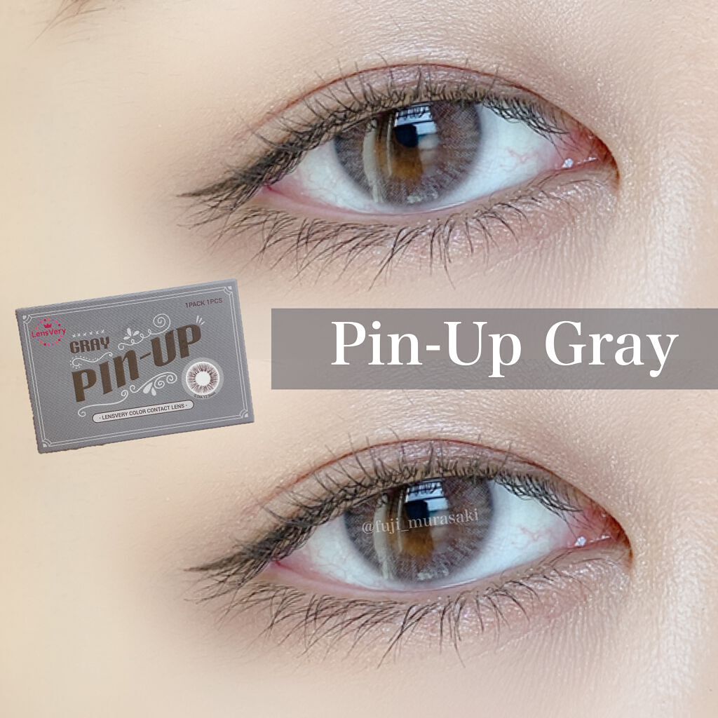 PIN-UP/ANN365LENS/カラーコンタクトレンズを使ったクチコミ（1枚目）