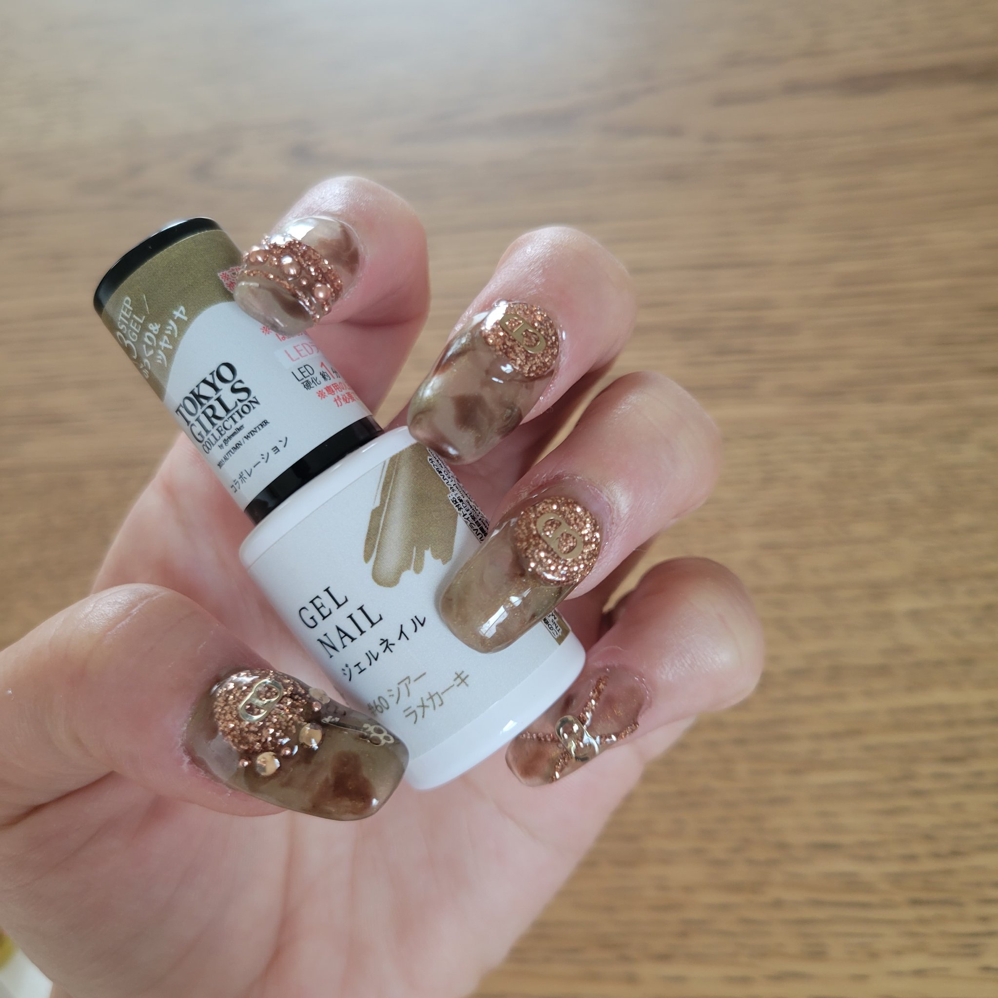 ジェルネイルDA/IDATE/ジェルネイルを使ったクチコミ（1枚目）