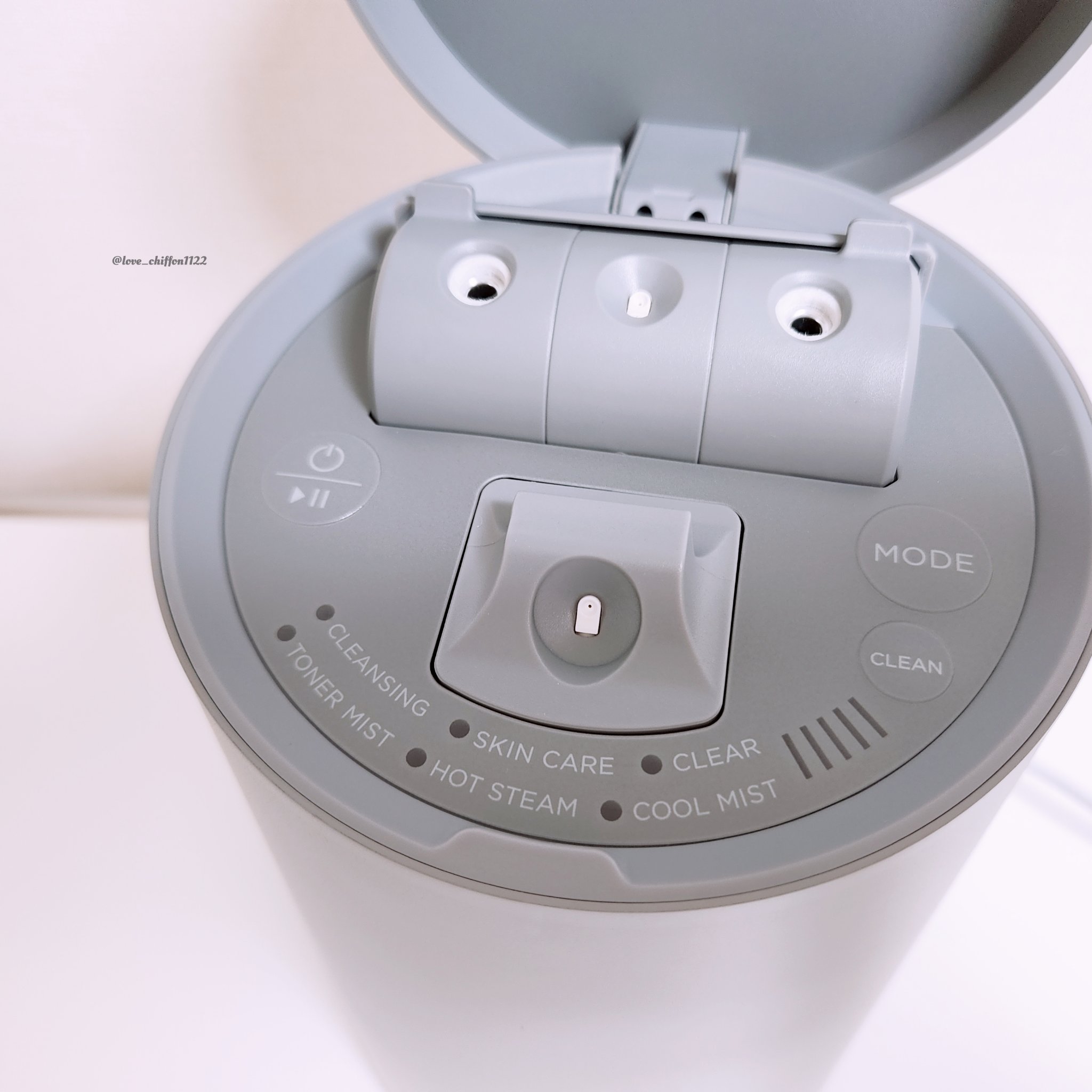 ピュアブライトスチーマー/SALONIA/美顔器・マッサージを使ったクチコミ（2枚目）