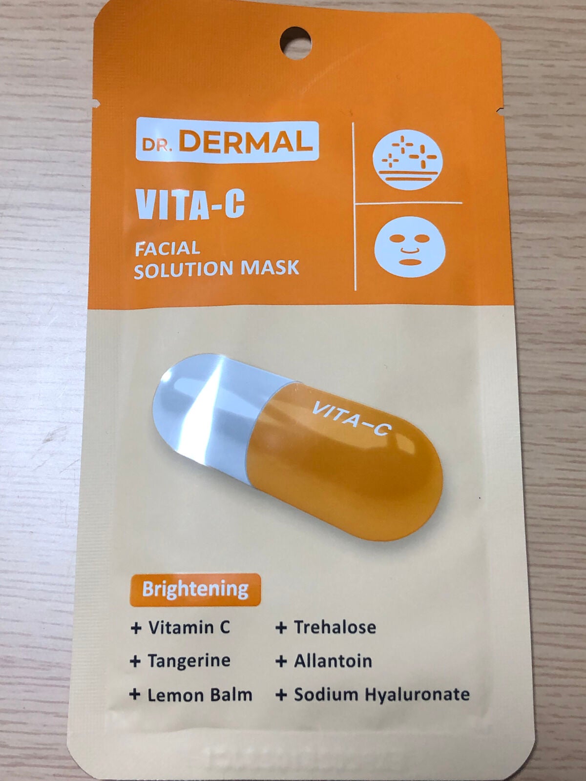 Dr.DERMALフェイシャルソリューションマスク/Dr.DERMAL/シートマスク・パックを使ったクチコミ(1枚目)