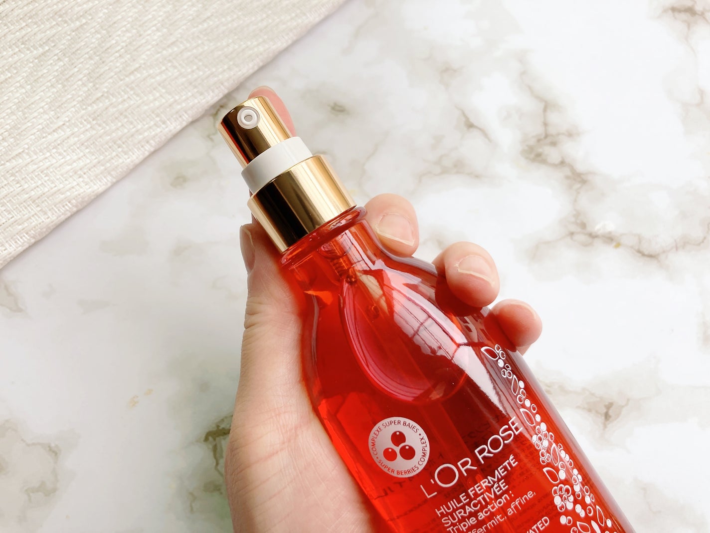 ロルロゼ ピンクフィット ボディオイル/Melvita/ボディオイルを使ったクチコミ(2枚目)