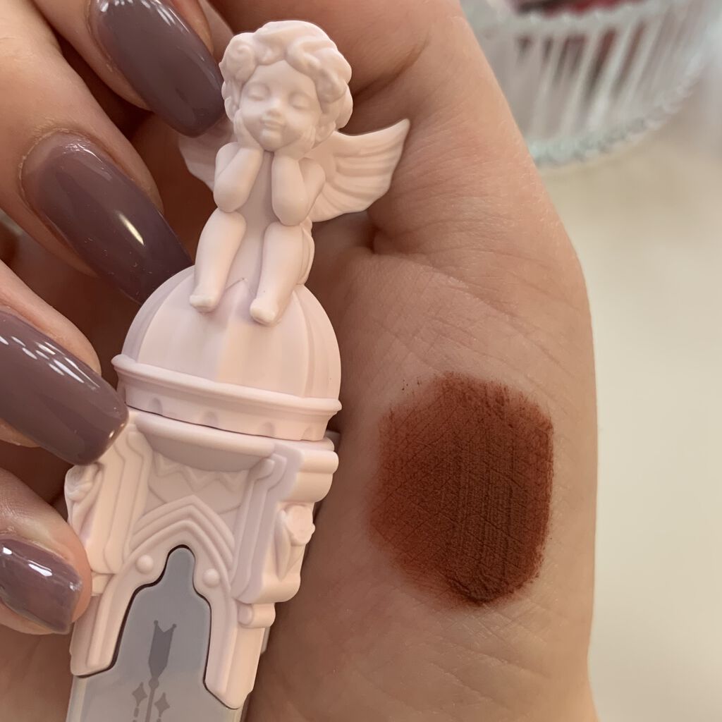 リトルエンジェルフェザーマットリップ/FlowerKnows/口紅を使ったクチコミ（3枚目）