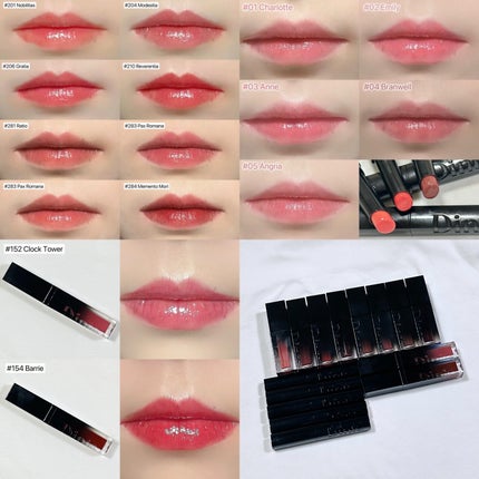 メルティンググロウリップバーム 301 シャロット/Dinto/リップバームを使ったクチコミ(3枚目)