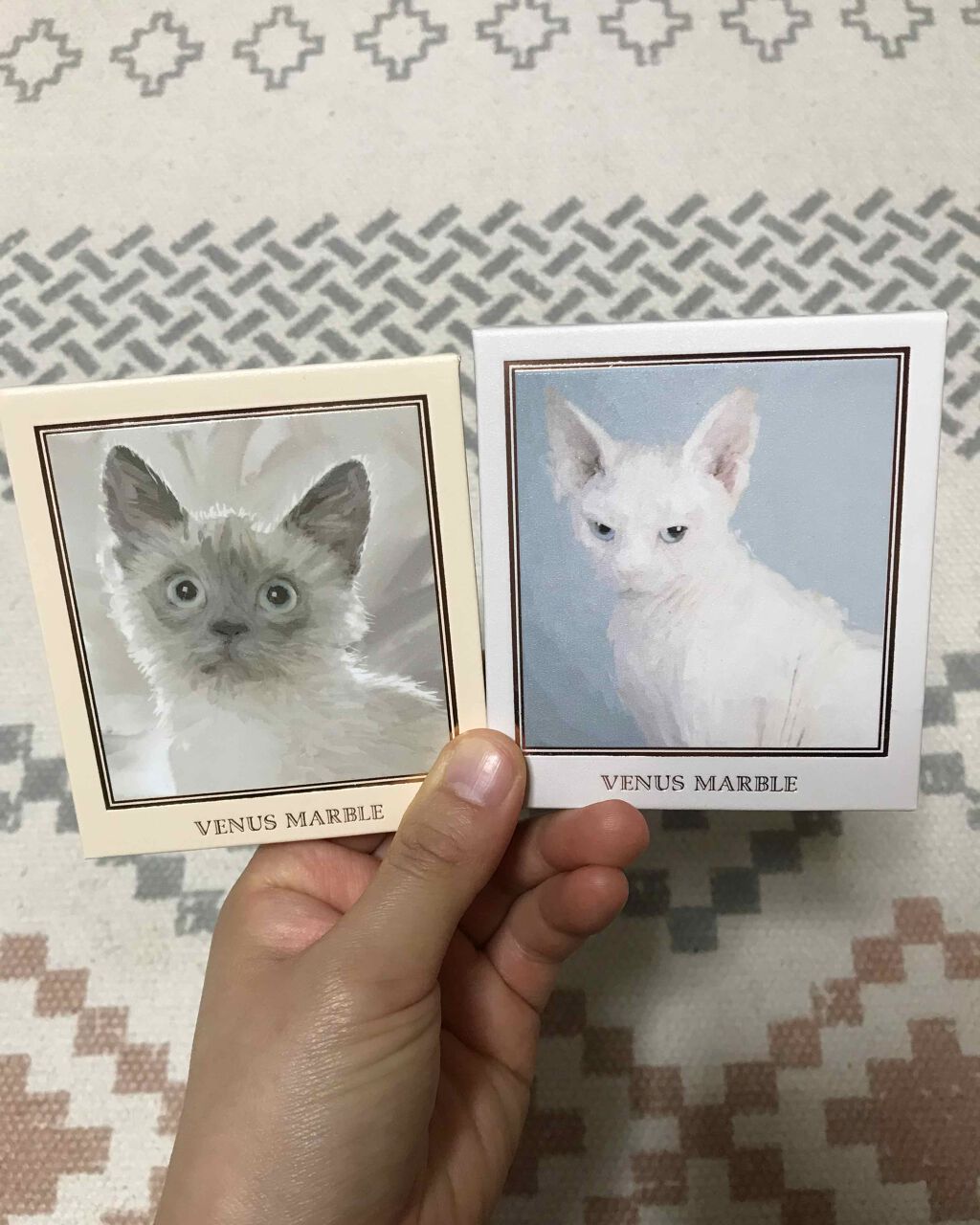 Venus Marble アイシャドウキャットシリーズ/Venus Marble/アイシャドウパレットを使ったクチコミ(1枚目)