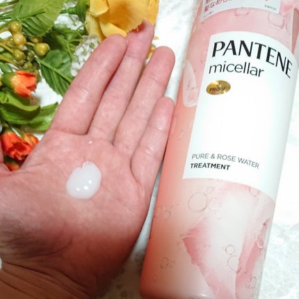 PRO-V ミセラー ピュア&ローズウォーター ノンシリコンシャンプー/トリートメント/パンテーン/市販シャンプーを使ったクチコミ(4枚目)