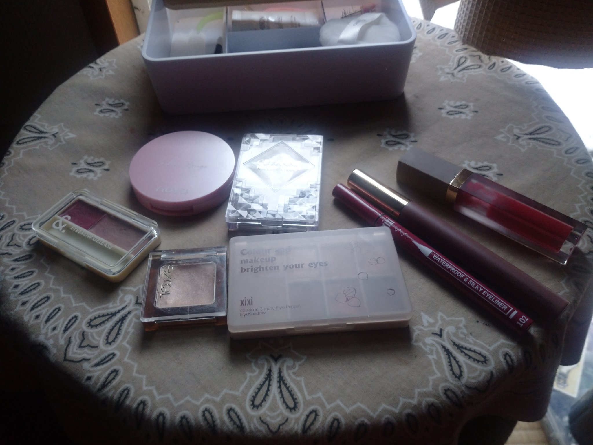 セブンカラーアイシャドウパレット/xixi/アイシャドウパレットを使ったクチコミ（2枚目）