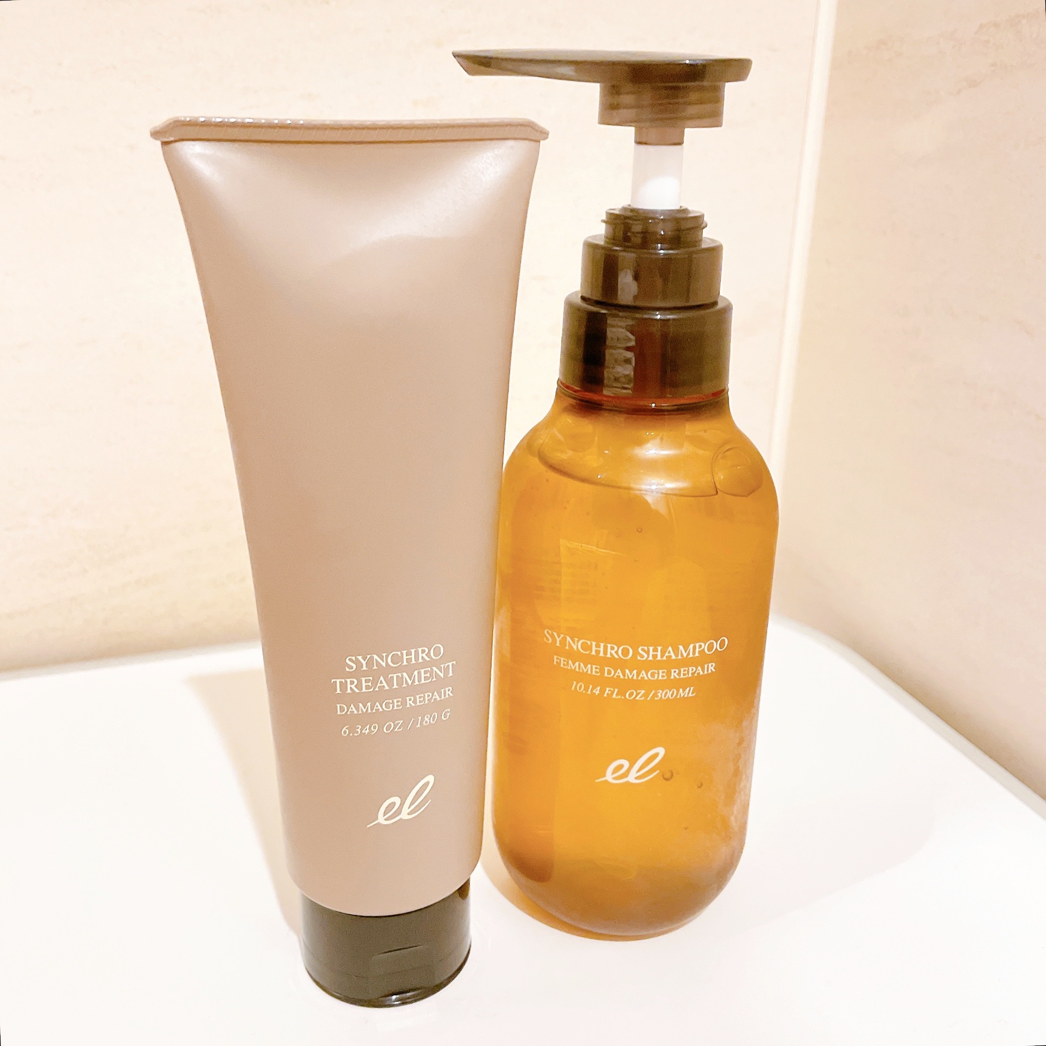 シンクロシャンプー　ファム　DAMAGE REPAIR/シンクロトリートメント　DAMAGE REPAIR/ELECTRON/市販シャンプーを使ったクチコミ（2枚目）