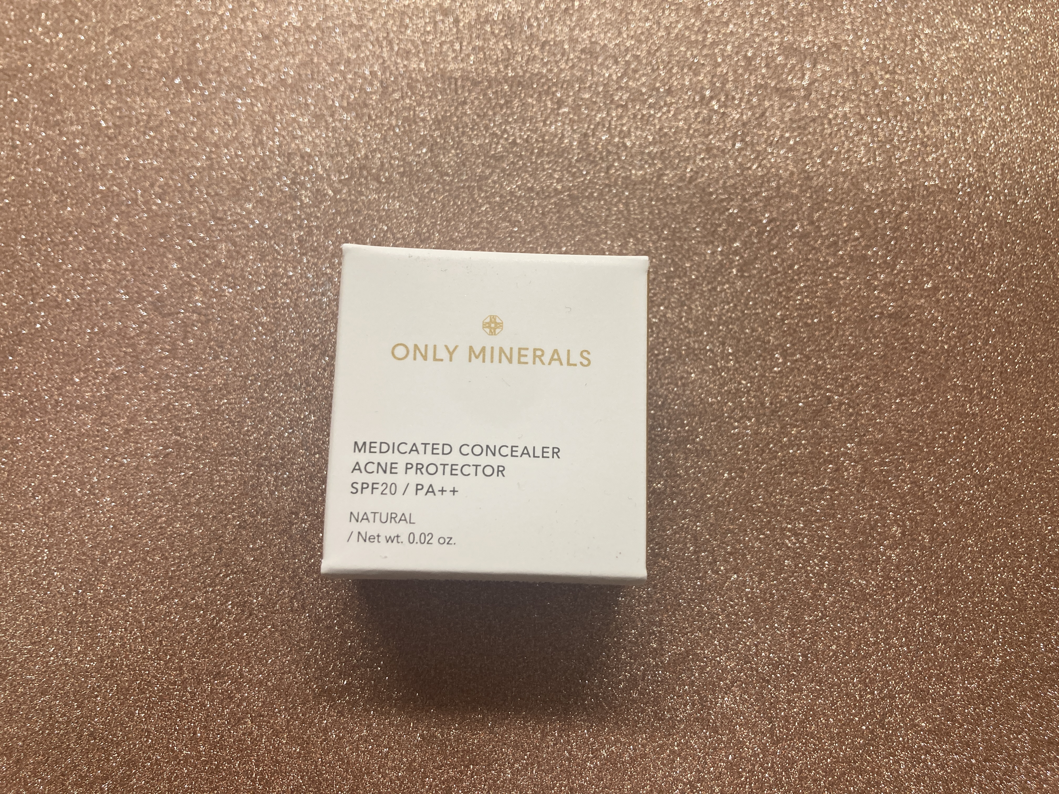 薬用コンシーラー アクネプロテクター/ONLY MINERALS/パウダーコンシーラーを使ったクチコミ（1枚目）
