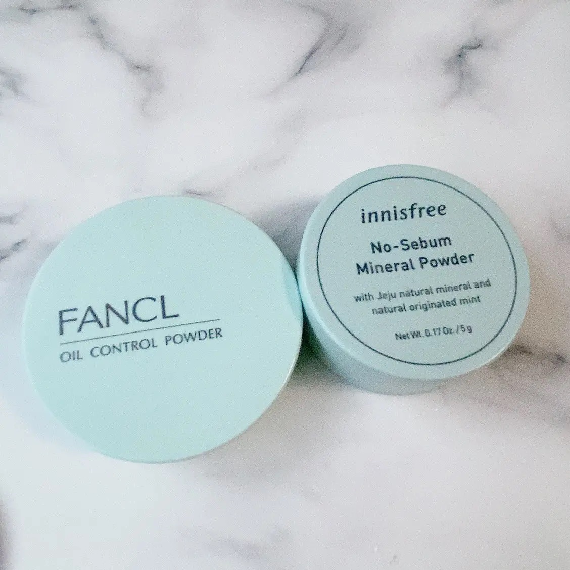 ファンケル オイルコントロールパウダー＜医薬部外品＞のクチコミ「ファンケルのオイルコントロールパウダーが優秀すぎた。皮脂やテカリを抑えるので有名なイニスフリー.....」（3枚目）