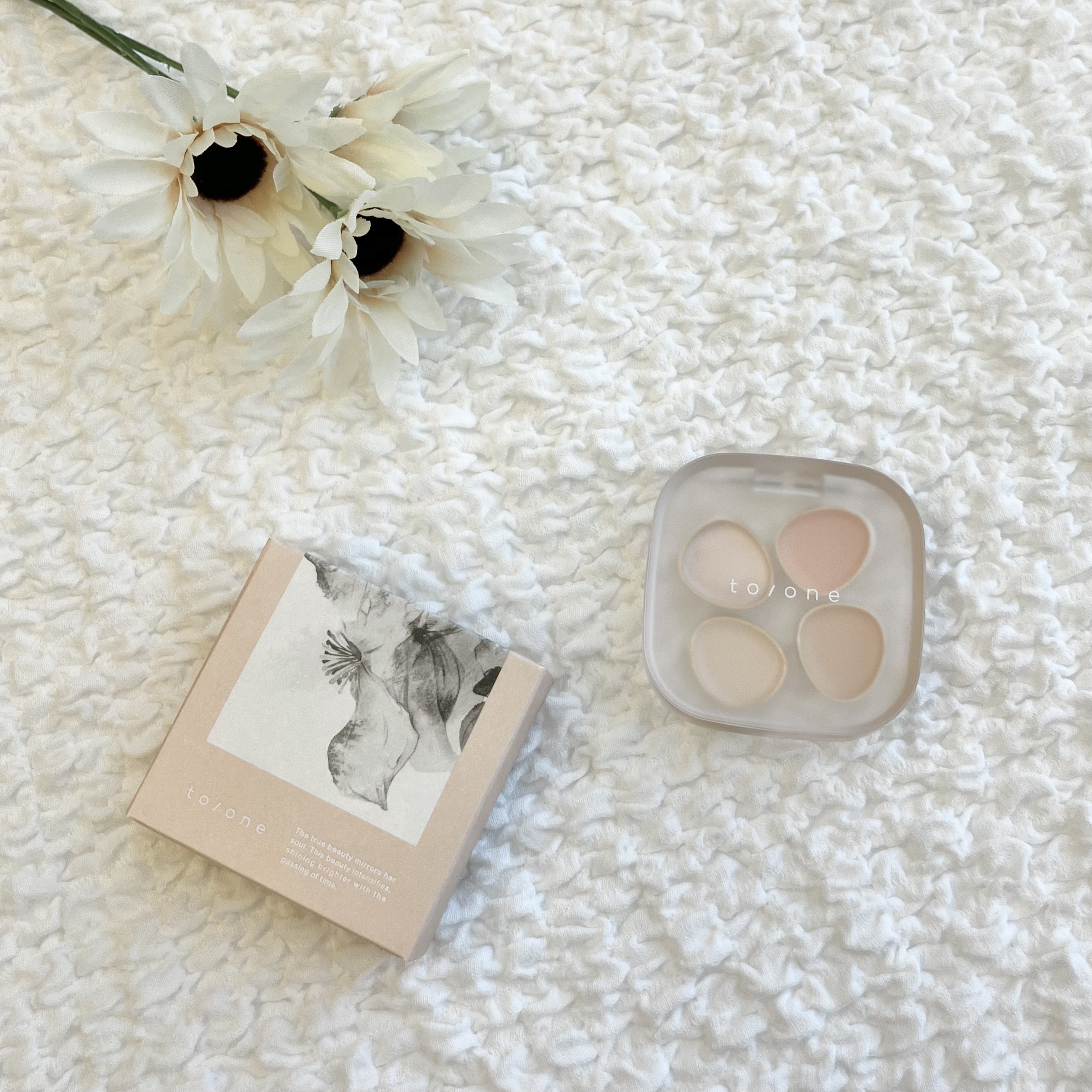 トーン ペタル フロート フローレス タッチ/to/one/パレットコンシーラーを使ったクチコミ（3枚目）