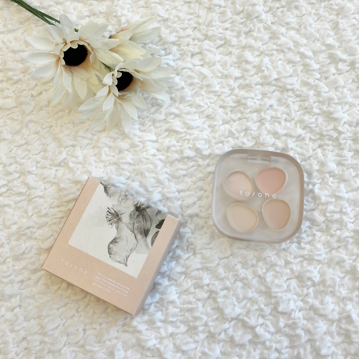 トーン ペタル フロート フローレス タッチ/to/one/パレットコンシーラーを使ったクチコミ(3枚目)