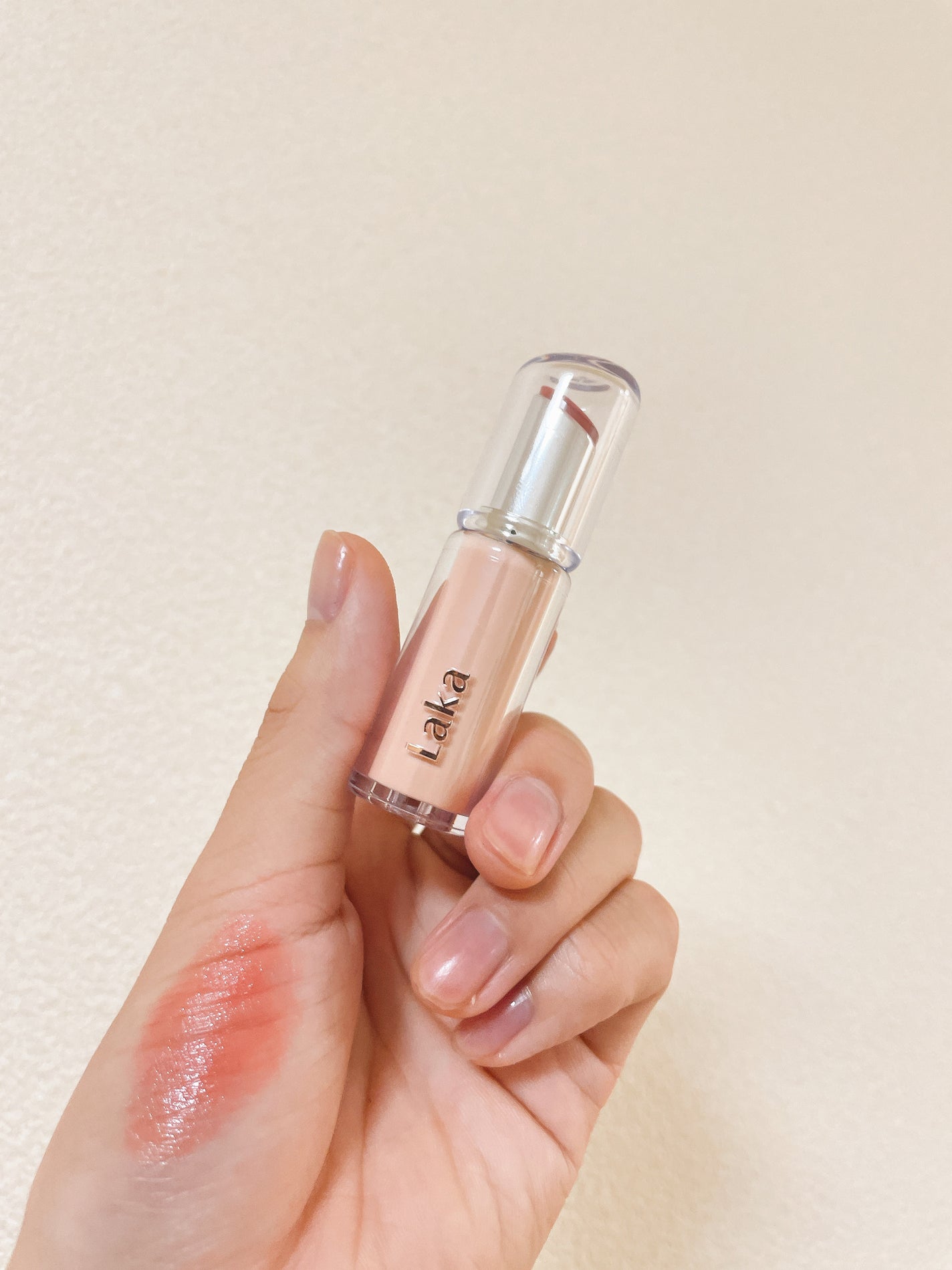 ボンディンググロウリップスティック/Laka/口紅を使ったクチコミ(1枚目)