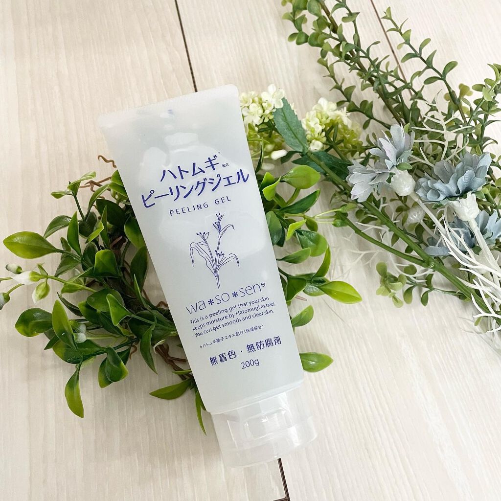 さとっち on LIPS 「wa*so*sen「ハトムギピーリングジェル」200g770円..」(1枚目)