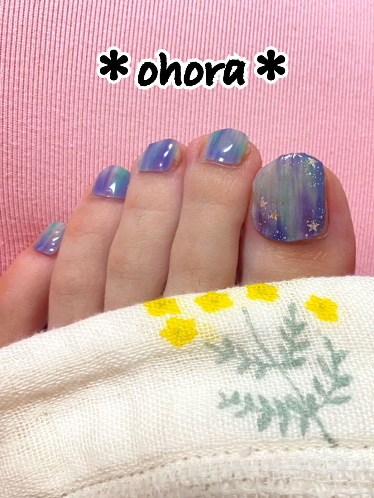 セミキュアジェルネイル（ハンド）/ohora/ネイルシールを使ったクチコミ（1枚目）