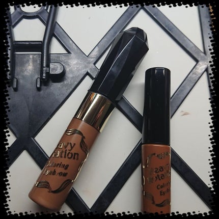 カラーリングアイブロウ/ヘビーローテーション/眉マスカラを使ったクチコミ(1枚目)