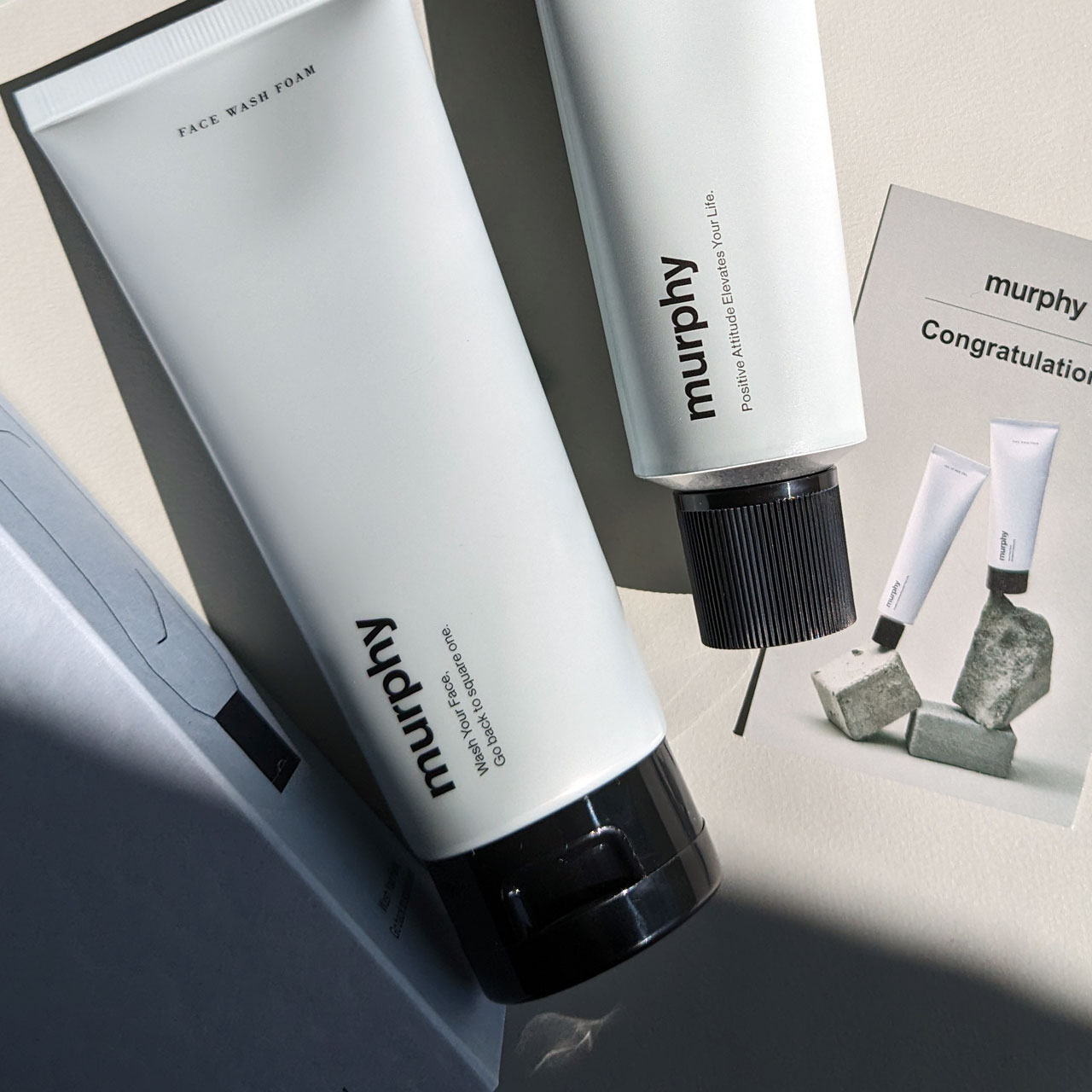 マーフィー オールインワンジェルのクチコミ「murphy （マーフィー）様より
オールインワンジェルとジェル洗顔のセットを頂きました🎁

.....」（1枚目）