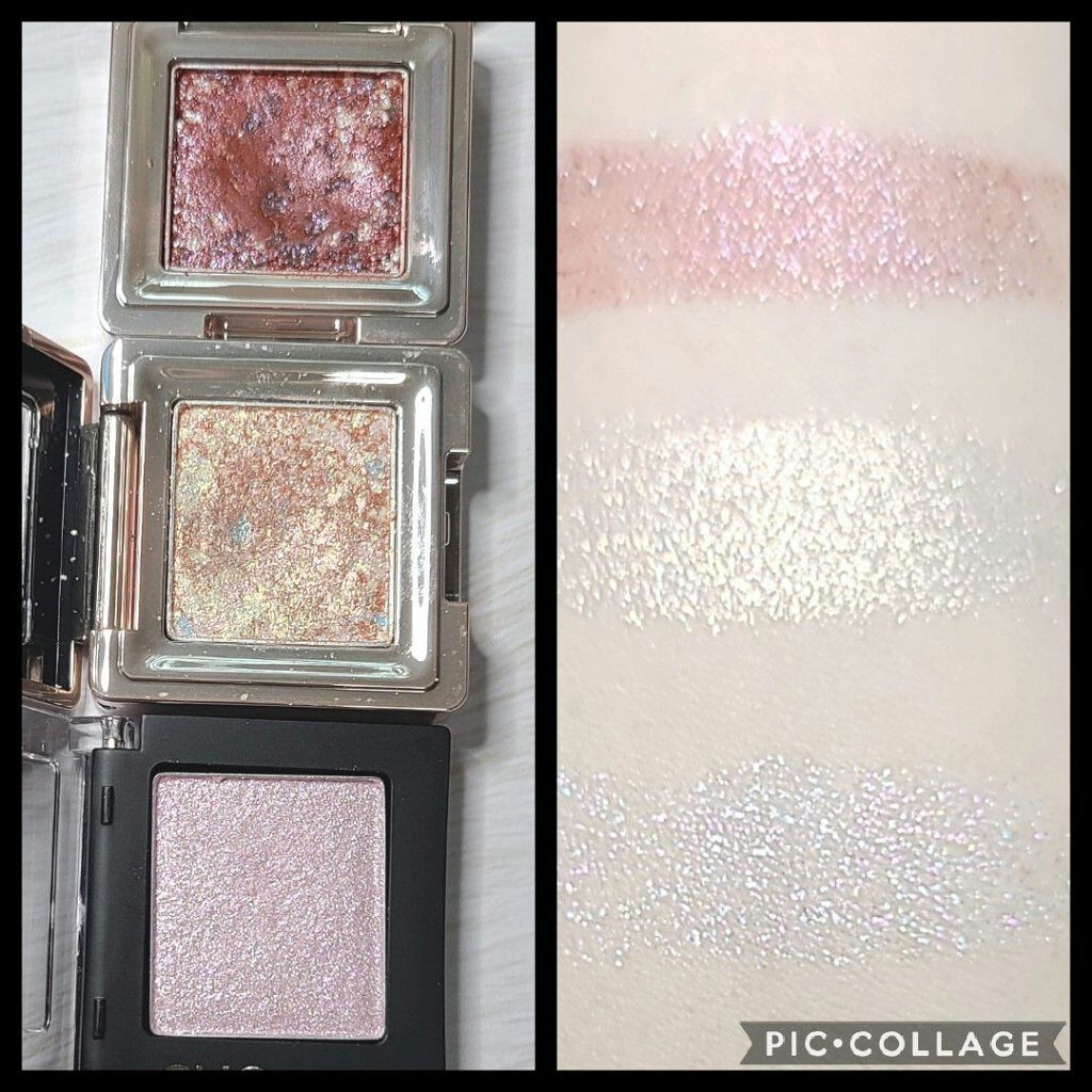 グリッタープリズム シャドウ/MISSHA/グリッターを使ったクチコミ（2枚目）