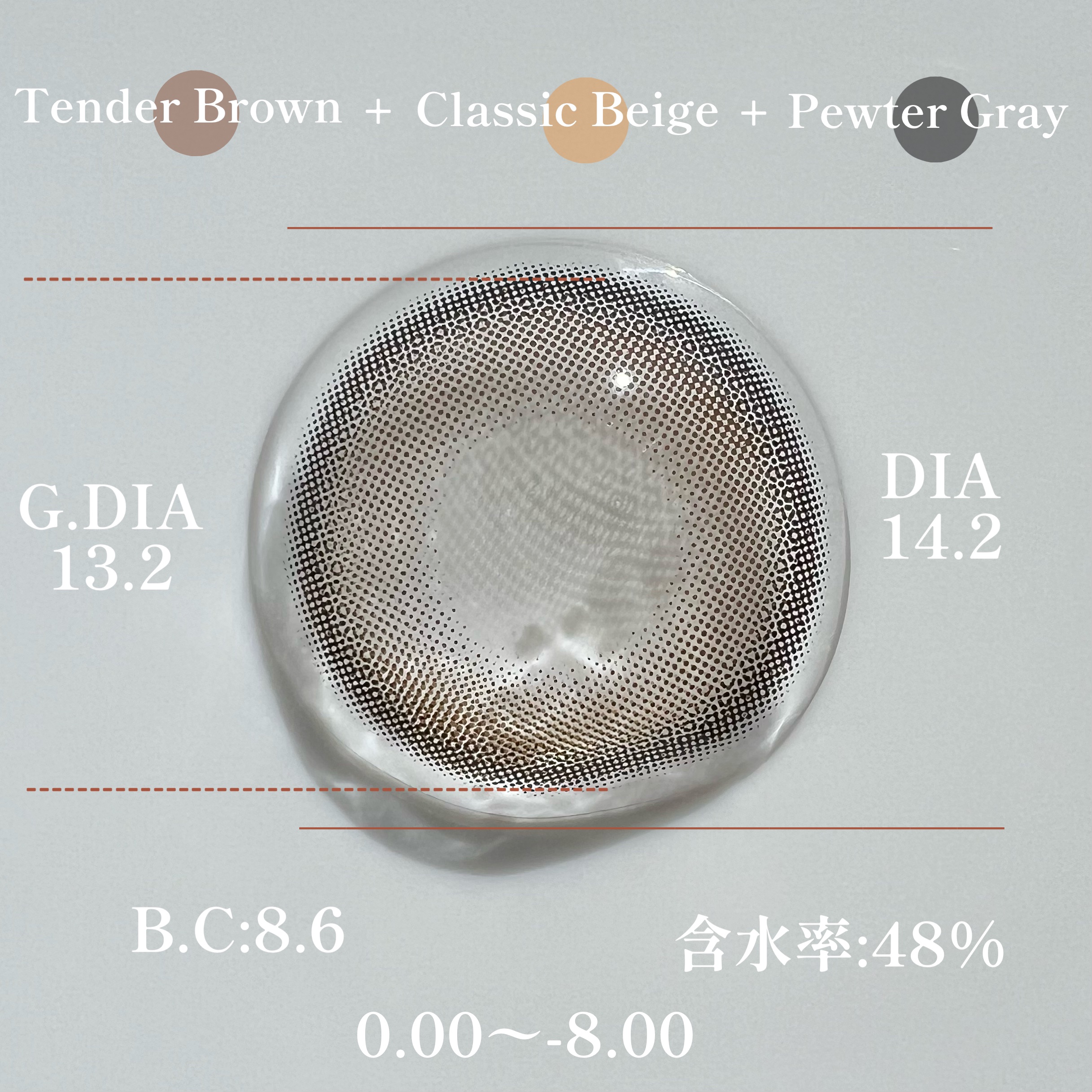 ブラーリング/OLOLA/カラーコンタクトレンズを使ったクチコミ（2枚目）