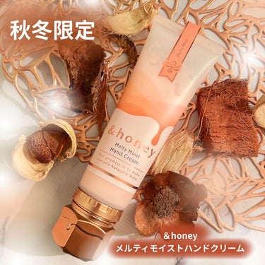 こんにちは！うちゃんです🐰🐝


&honey
『&honeyメルティモイスト ハンドクリーム』


蜂蜜を使った製品が大人気のアンドハニーから
なんとハンドクリームが3種類も出ていた…！


今回は可