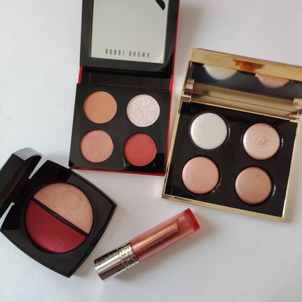 ピンク グロウ リュクス アイシャドウ パレット/BOBBI BROWN/アイシャドウパレットを使ったクチコミ(1枚目)