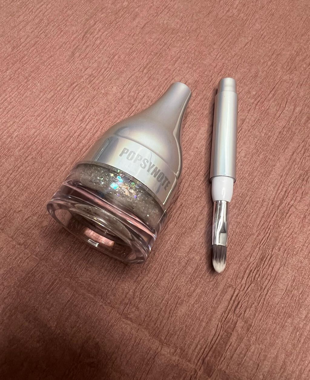 シャイラスティンググリッタージェル/POPSY NOTE/グリッターを使ったクチコミ（2枚目）