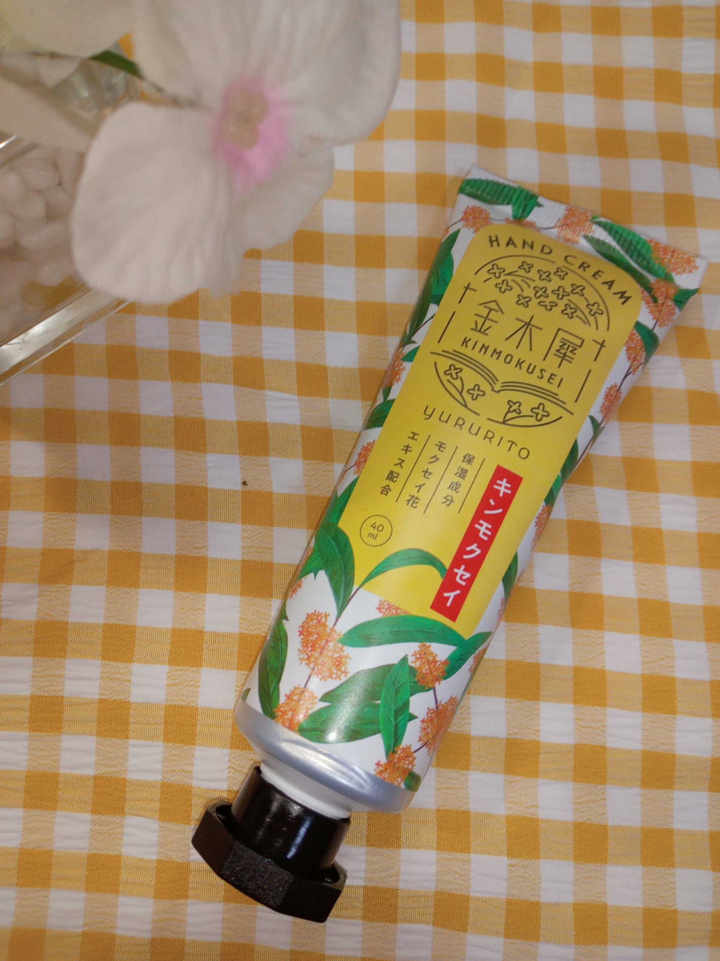 ゆるりと 金木犀 ハンドクリーム/ゆるりと/ハンドクリームを使ったクチコミ(1枚目)