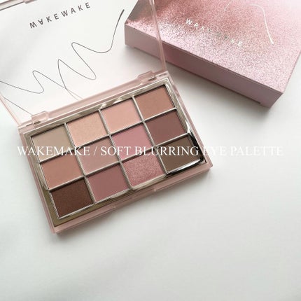 ソフトブラーリングアイパレット/wakemake/アイシャドウパレットを使ったクチコミ(1枚目)