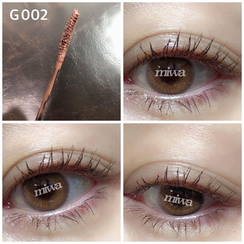 ニューアンビエンスカラーマスカラ G003アンディファインド/hince/マスカラを使ったクチコミ（3枚目）