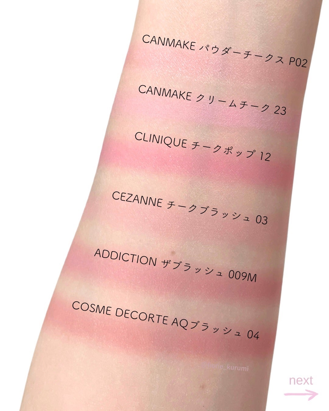 クリームチーク/キャンメイク/ジェル・クリームチークを使ったクチコミ(3枚目)