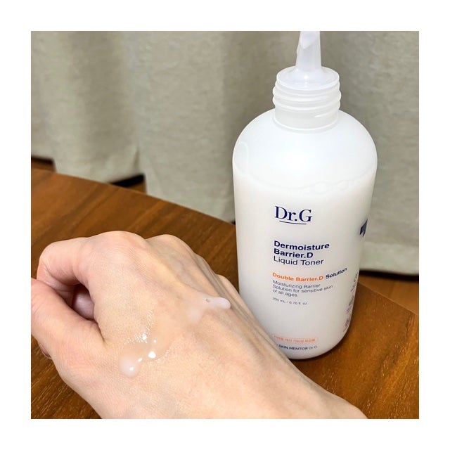 ザモイスチャーバリアDリキッドトナー/Dr.G/化粧水を使ったクチコミ(2枚目)
